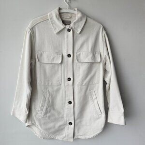 Everlane - The Oversized Shirt Jacket M / Canvas
